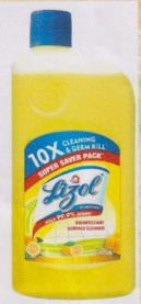 LIZOL Bottle with 10X (and logo)