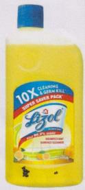 LIZOL Bottle with 10X (and logo)