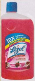 LIZOL Bottle with 10X (and logo)