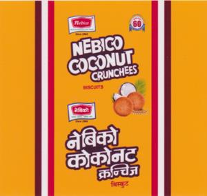 NEBICO COCONUT CRUNCHEES (and logo)