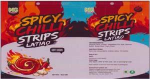 HG SPICY CHILLI STRIPS LATIAO (and logo)
