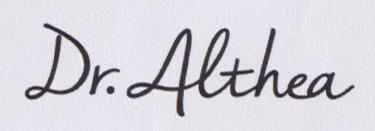 Dr. Althea (and logo)