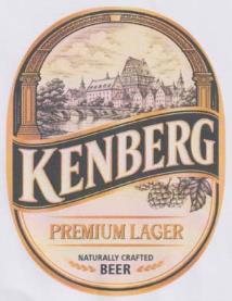 KENBERG PREMIUM LAGER (and logo)