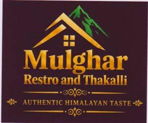 MULGHAR RESTRO AND THAKALI (and logo)